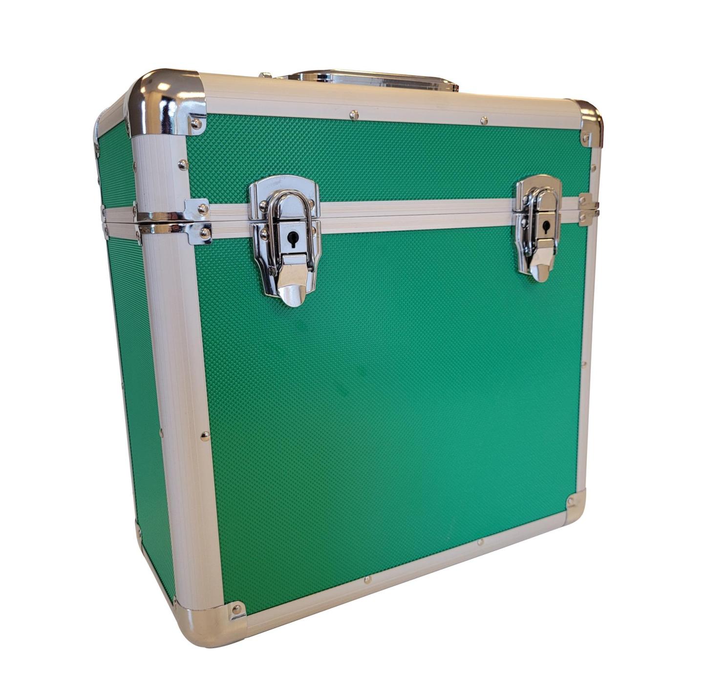 Vinyl LP Record Storage Case - Green | M&W