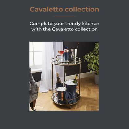 Tower Cavaletto 13 Piece Cocktail Set Midnight Blue Rose Gold