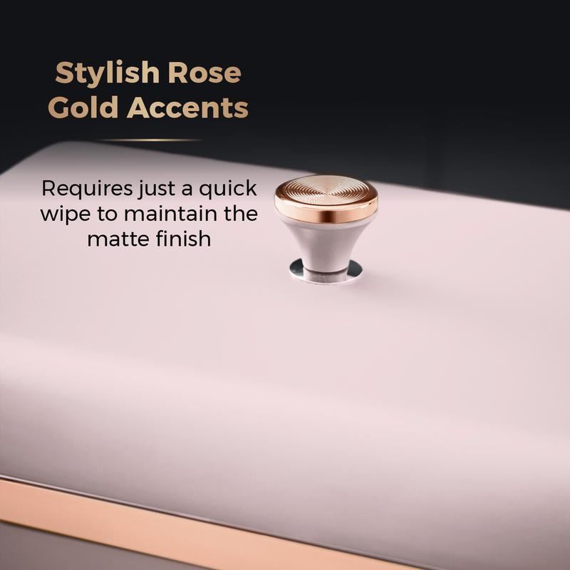 Tower Cavaletto Bread Bin Pink & Rose Gold