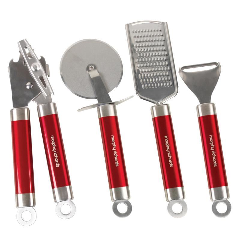 Morphy Richards Accents 4 Piece Gadget Set Red