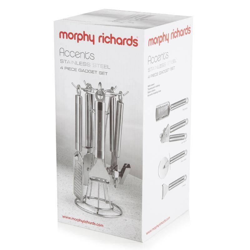 Morphy Richards Accents 4 Piece Gadget Set Stainless Steel