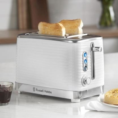 Russell Hobbs Inspire Toaster 2 Slice White