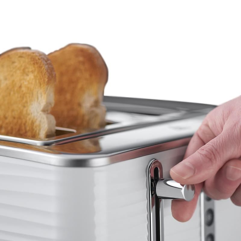 Russell Hobbs Inspire Toaster 4 Slice White