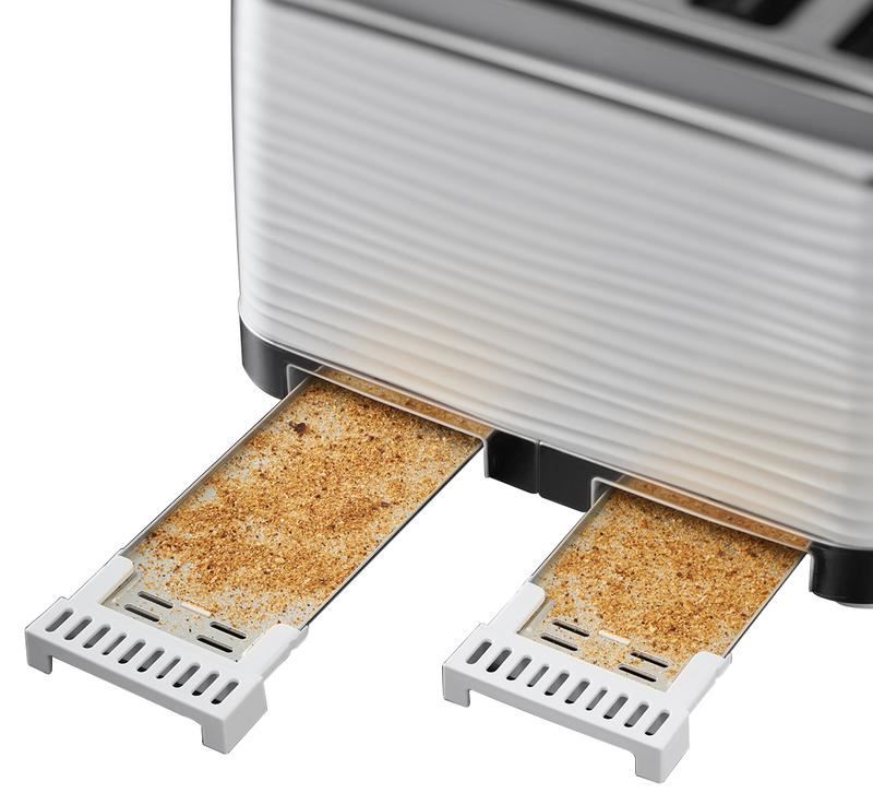 Russell Hobbs Inspire Toaster 4 Slice White