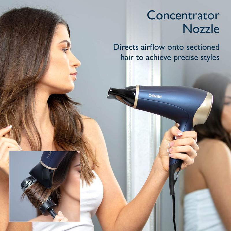 Twilight 2200W Hair Dryer Blue and Champagne