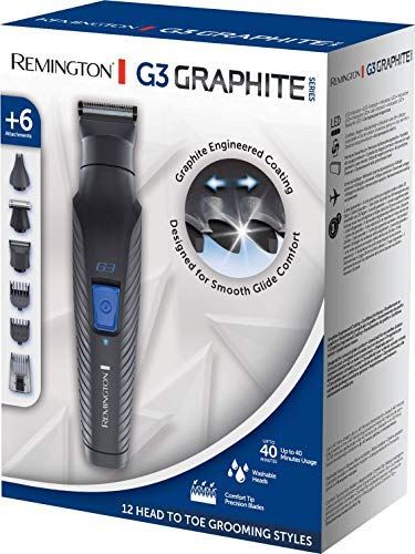 Remington Graphite G3 All-in-One Cordless Electric Trimmer [UK Plug]