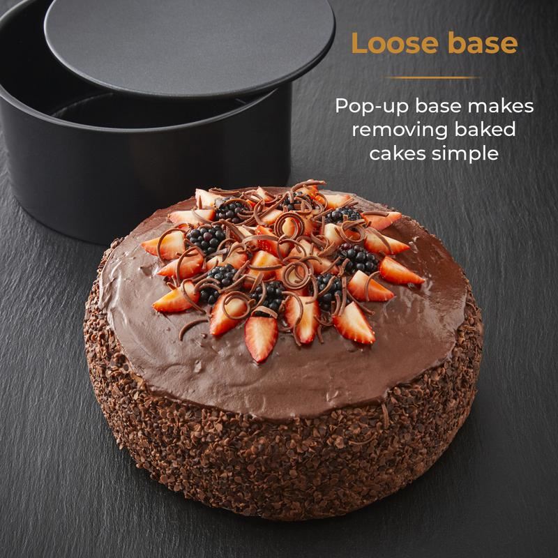 Tower Precision Plus 20cm Loose Deep Cake Pan