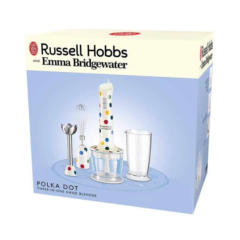Russell Hobbs Polka Dot 3-in-1 Hand Mixer