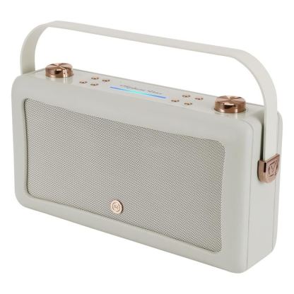 Hepburn Voice Speaker Grey and Copper Radio