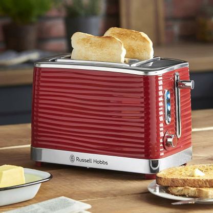Russell Hobbs Inspire Red 2 Slice Toaster