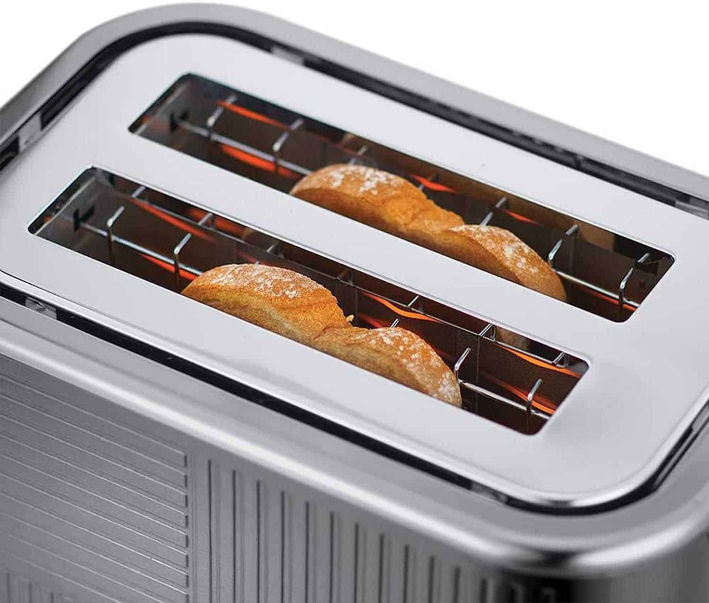 Russell Hobbs 2S Stainless Steel Silver Toaster