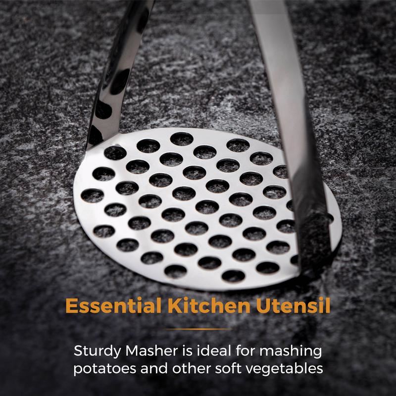 Tower Precision Plus Stainless Steel Masher
