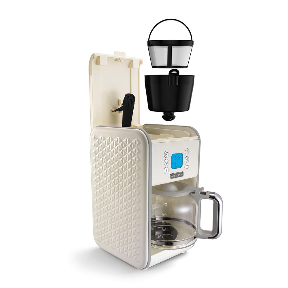 Morphy Richards Vector Pour Over Filter Cream Coffee Machine