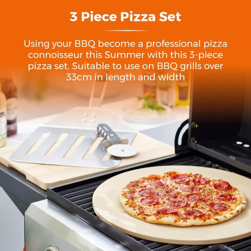 Tower 3 Piece Pizza Tool Set