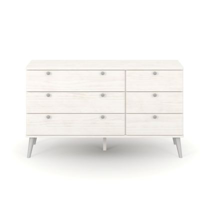 Augusta Curve 3+3 Drawer Wide Chest