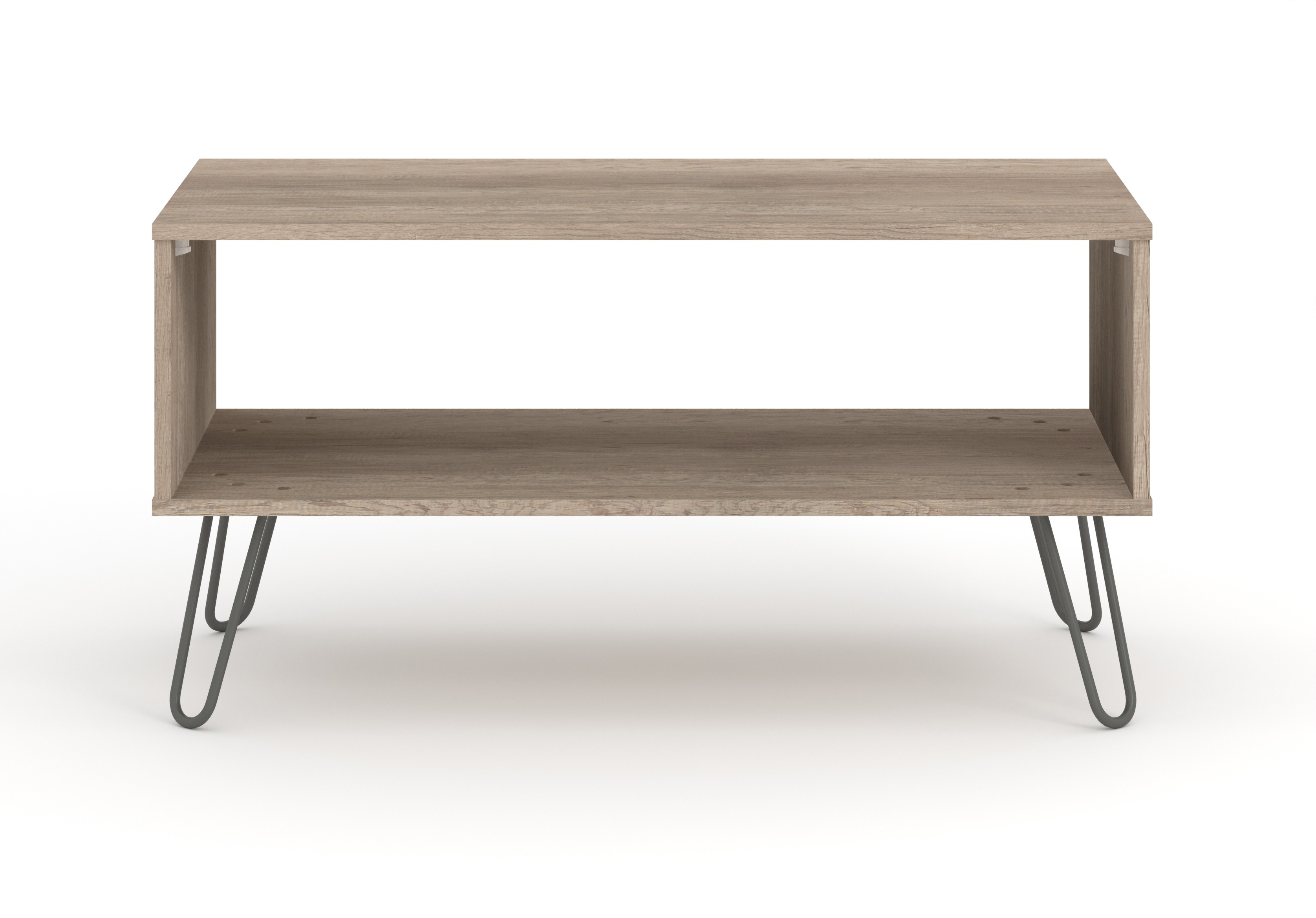 Augusta Driftwood Open Coffee Table
