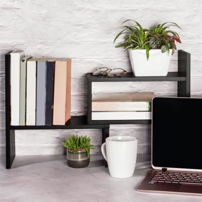 Multipurpose Desk Storage Organiser Black | M&W