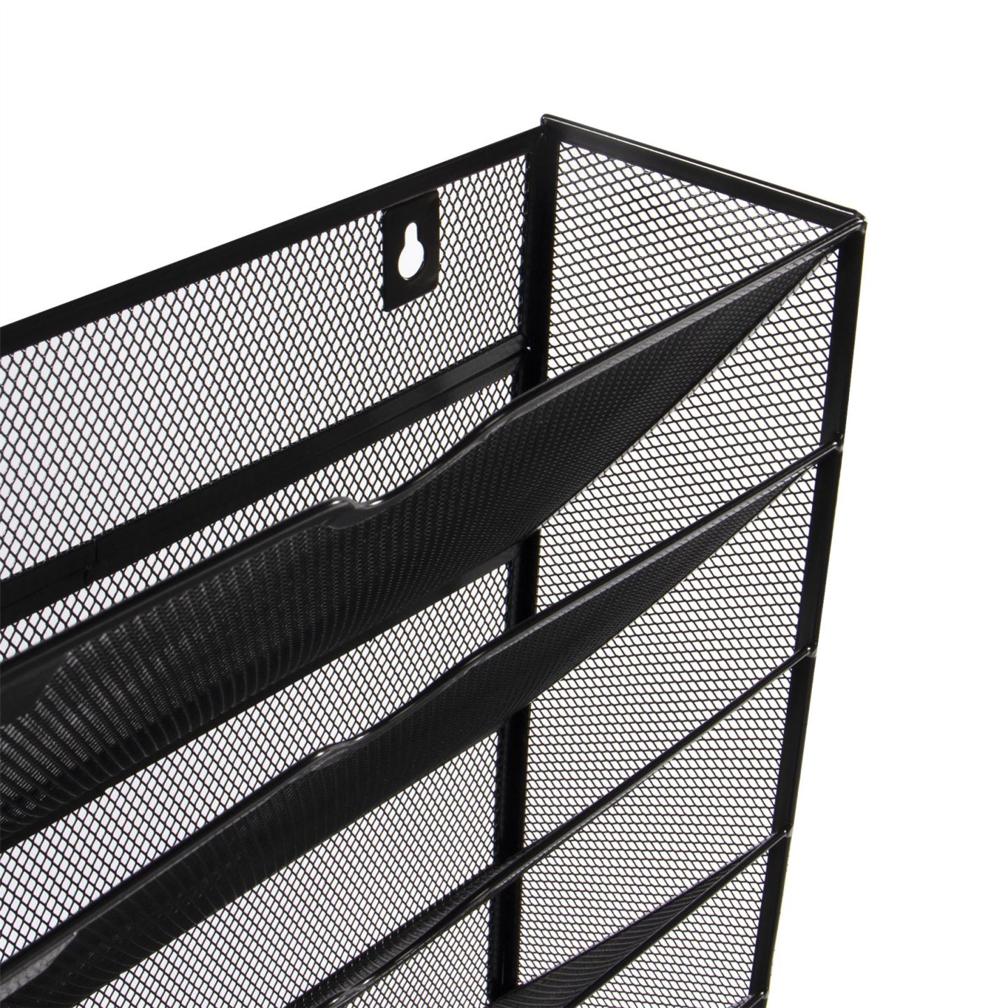 Metal Mesh Wall Mounted File Organiser | M&W