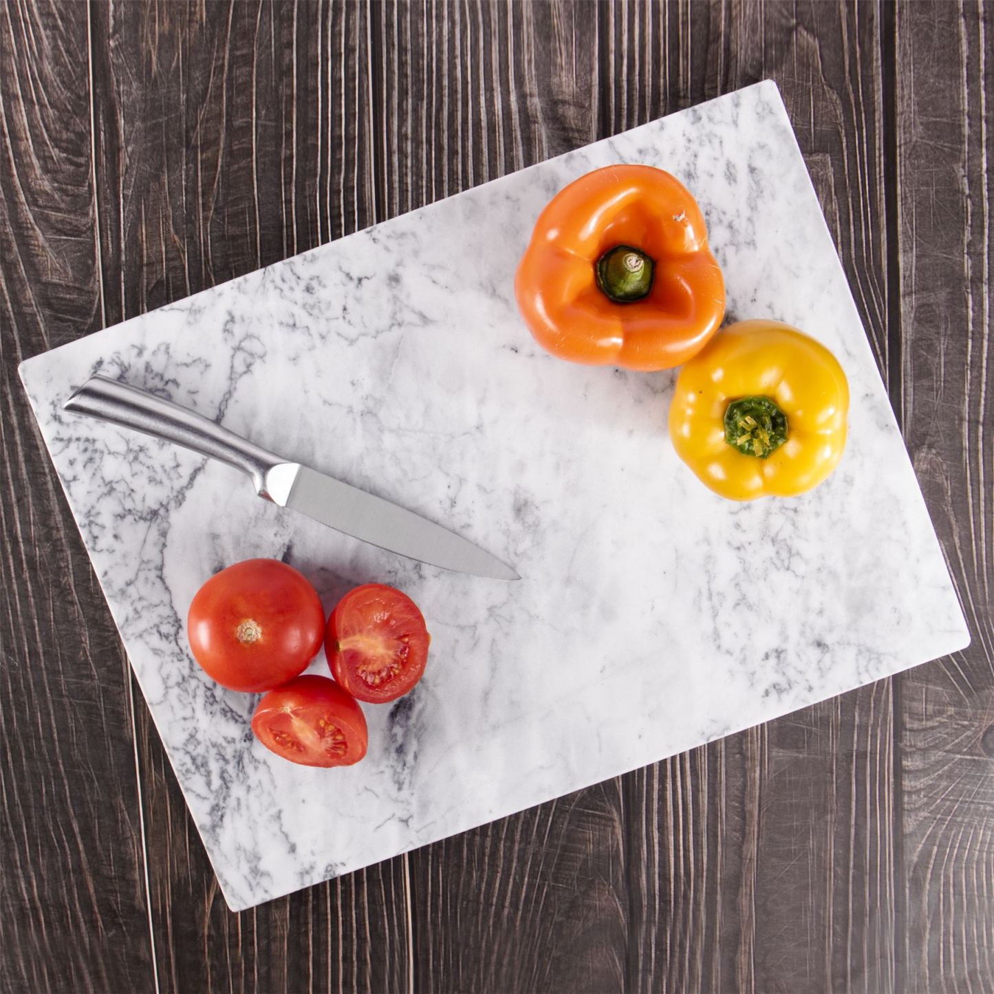 White Marble Chopping Board | M&W