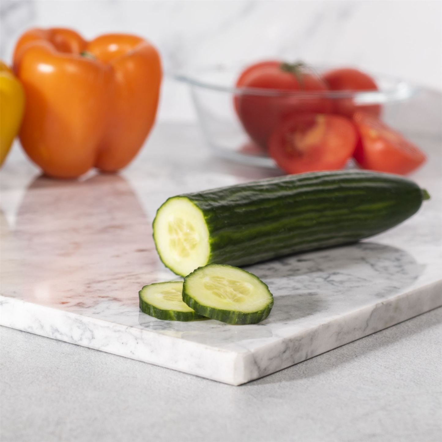 White Marble Chopping Board | M&W