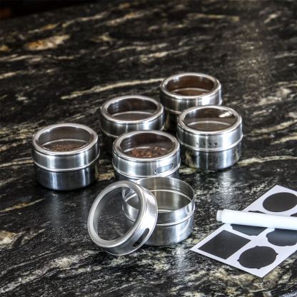 Magnetic Spice Tins - Set of 12 | M&W