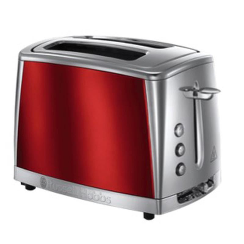 Russell Hobbs Luna Toaster Red 2 Slice 1500w UK Plug