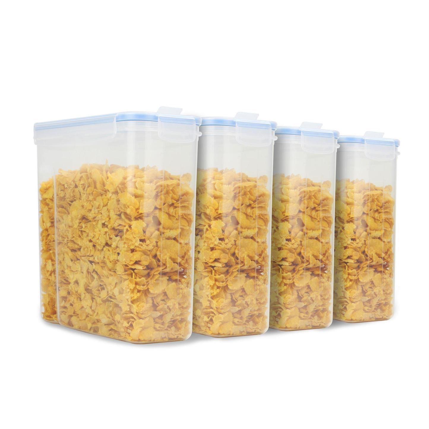 Cereal Containers 2.4L - Set of 4 | Pukkr