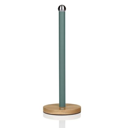 Swan Nordic Towel Pole with Bamboo Base Green