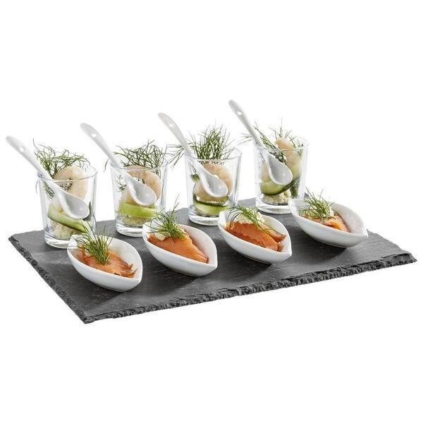 Appetizer Party Starter Set with Slate Serving Board