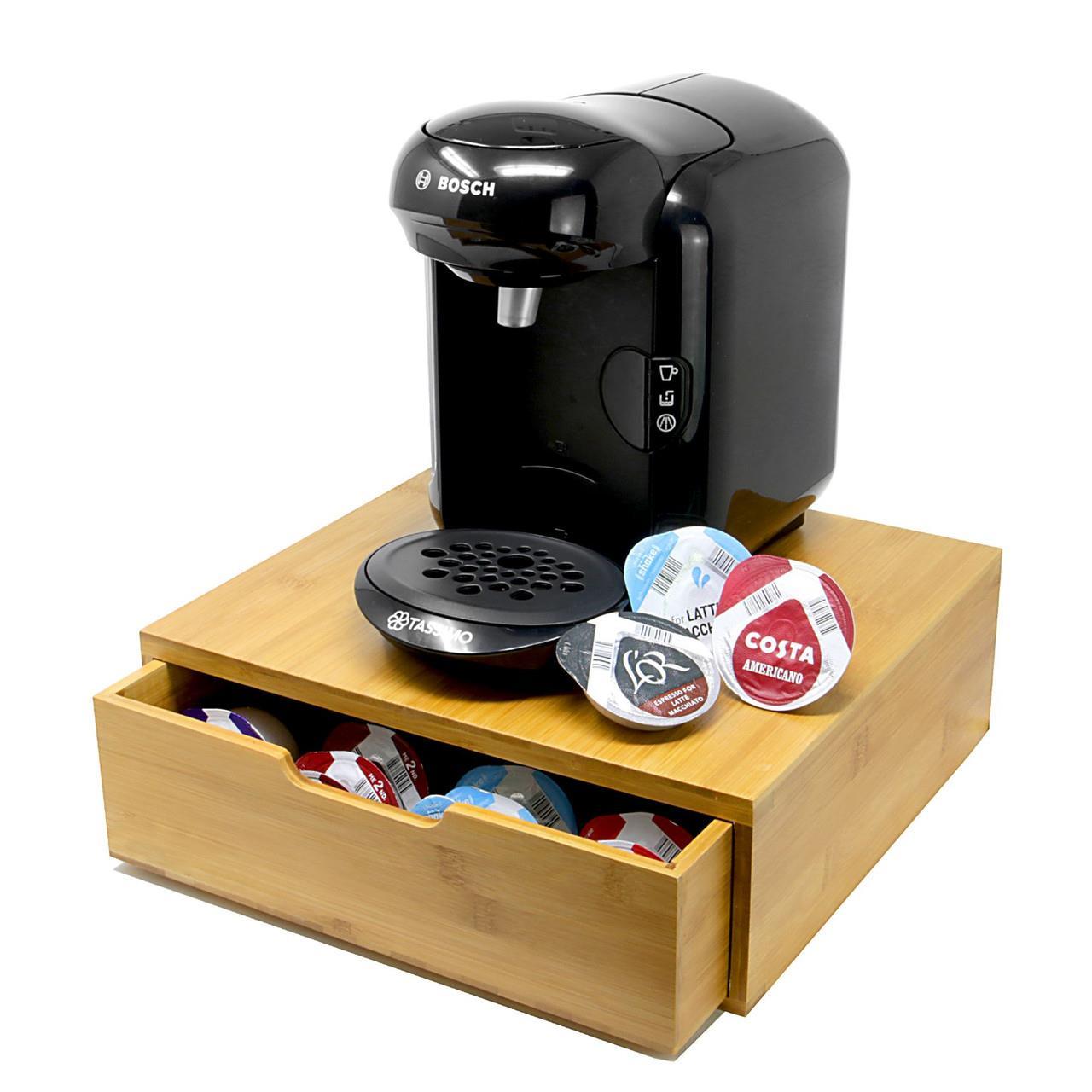 Bamboo 64 Tassimo Coffee Pod Drawer | M&W