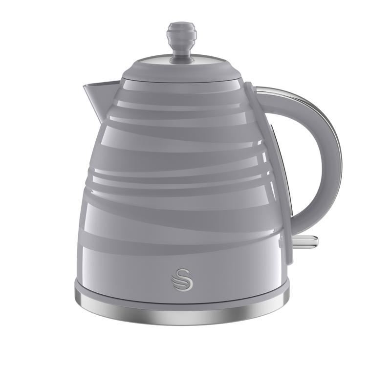 Swan Symphony Grey 1.7 Litre Jug Kettle