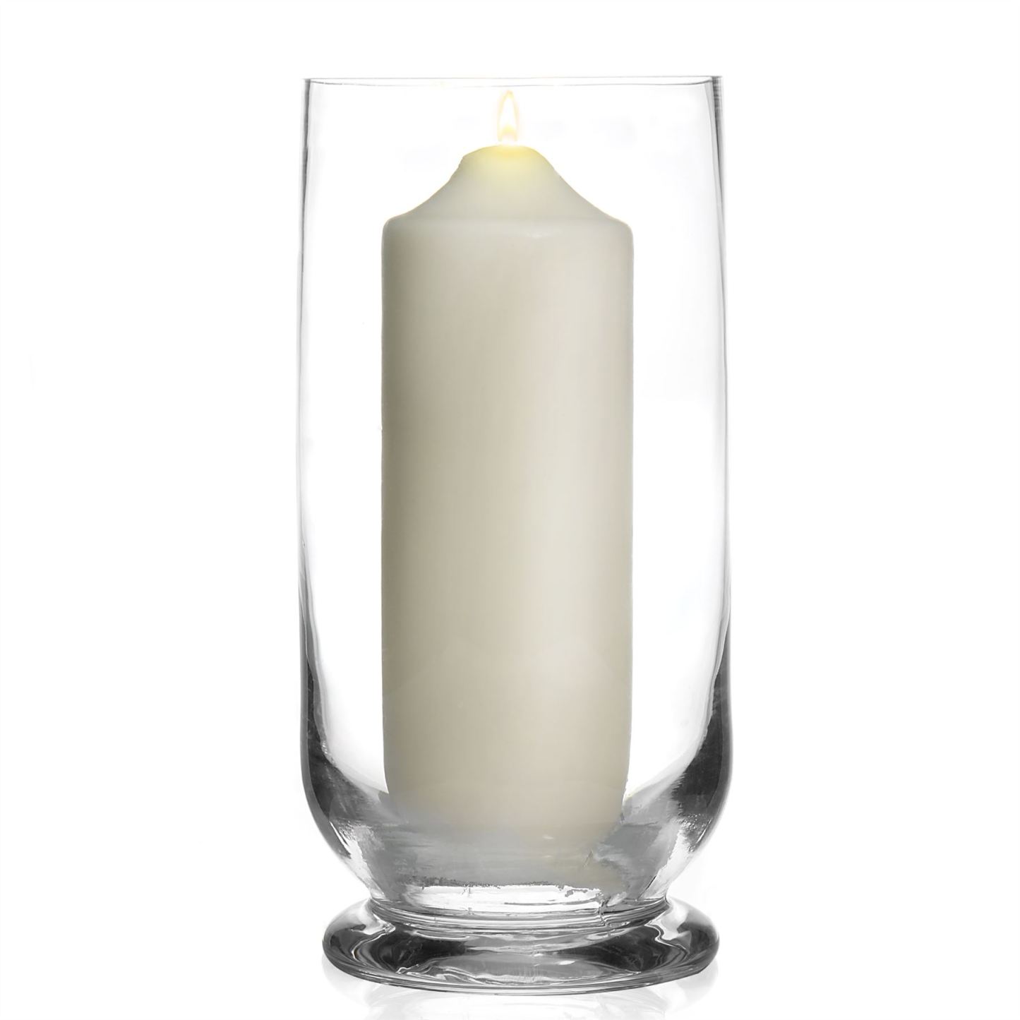 Tall Glass Storm Lantern Candle Holder | M&W