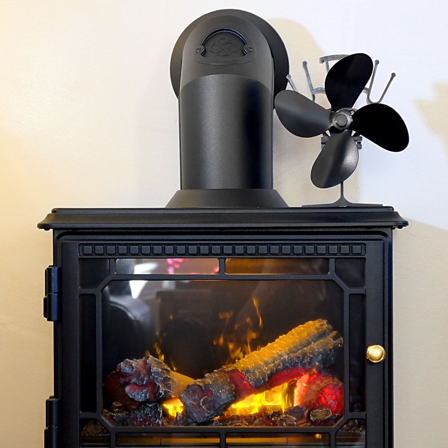 Heat Powered 4 Blade Stove Fan | M&W