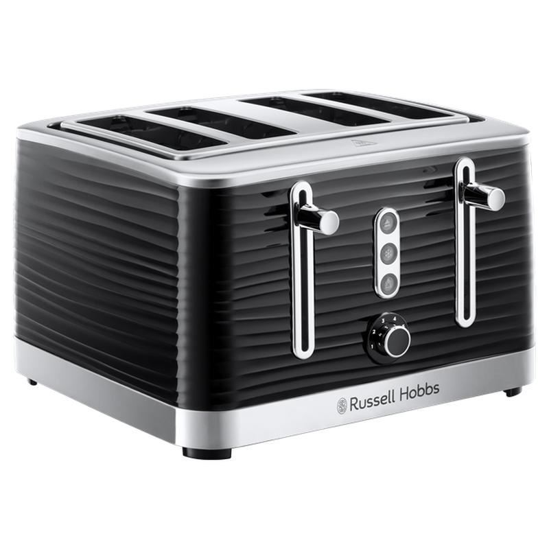 Russell Hobbs Inspire Toaster 4 Slice Black