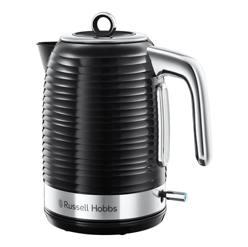 Russell Hobbs Black Inspire Kettle UK Plug