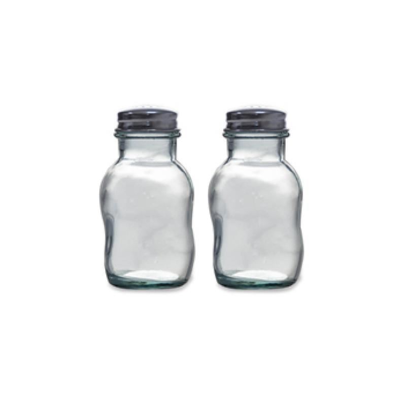 Tower Natural Life Recycled Glass Salt and Pepper Shaker Set
