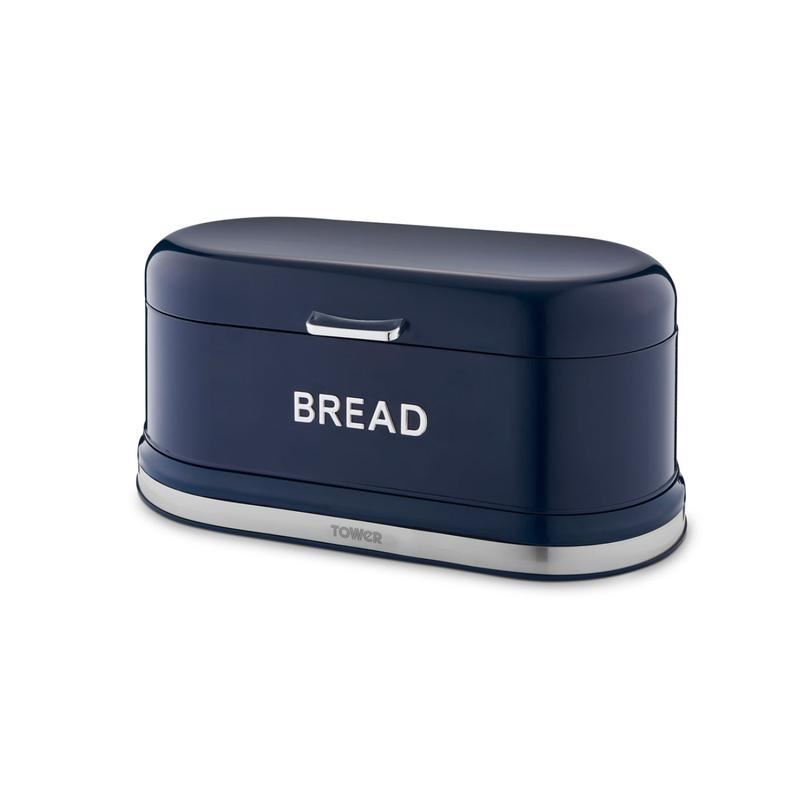 Tower Belle Bread Bin Midnight Blue