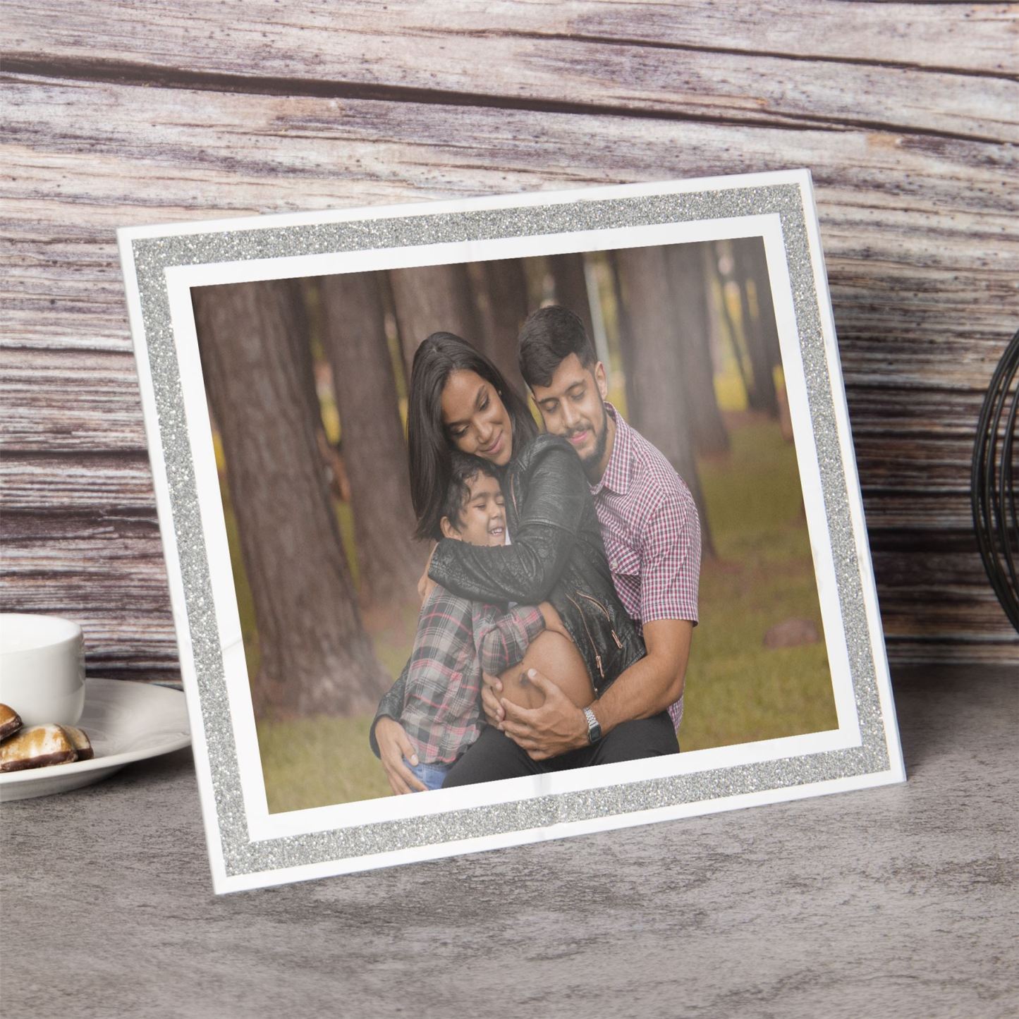 Sparkle Glass Photo Frame 8" x 10" - Set of 2 | M&W