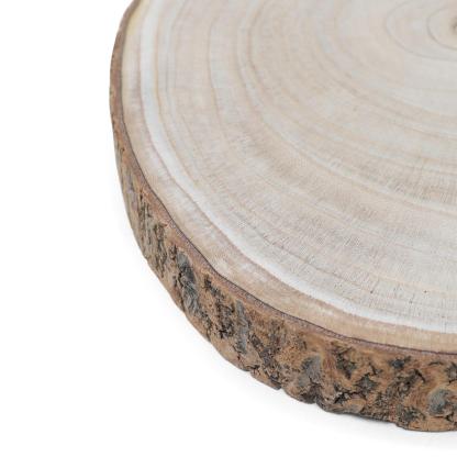 Wooden Tree Trunk Rustic Cake Stand | M&W