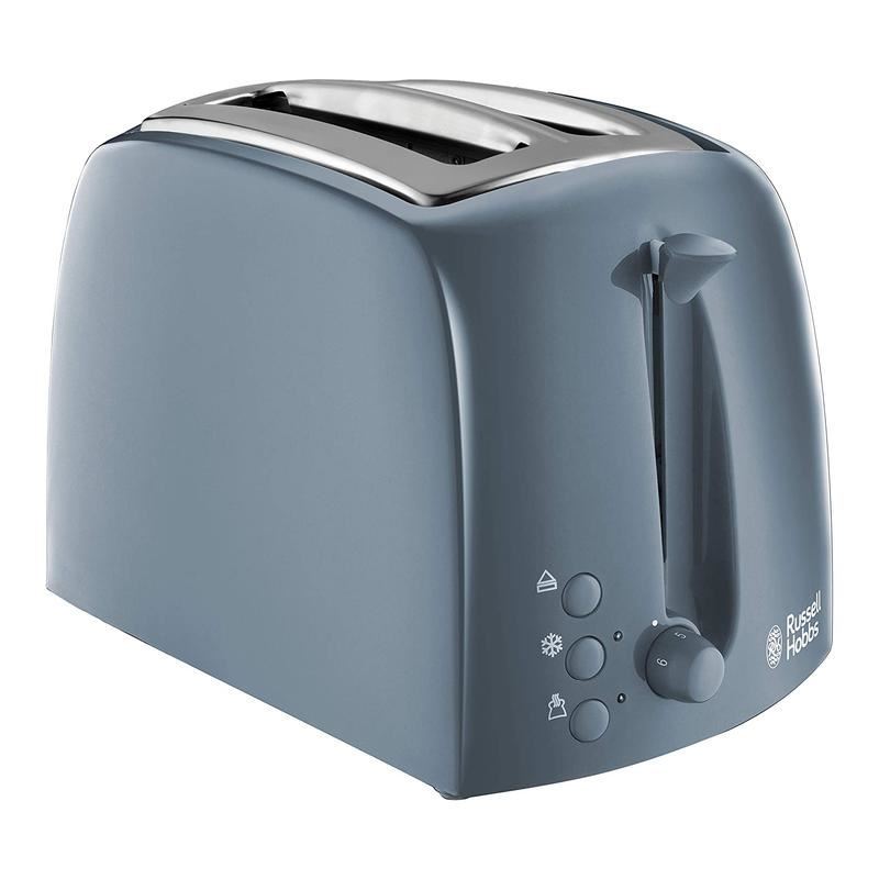 Russell Hobbs Textures Toaster 2 Slice Grey Matt Finish