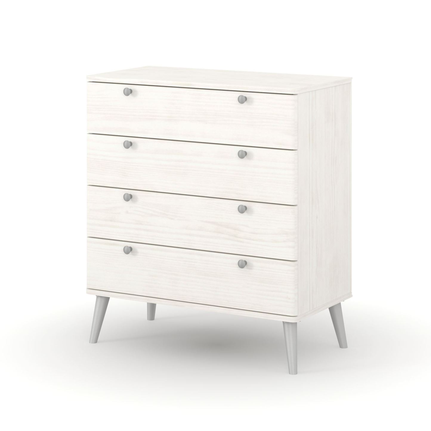 Augusta Curve 4 Drawer Chest
