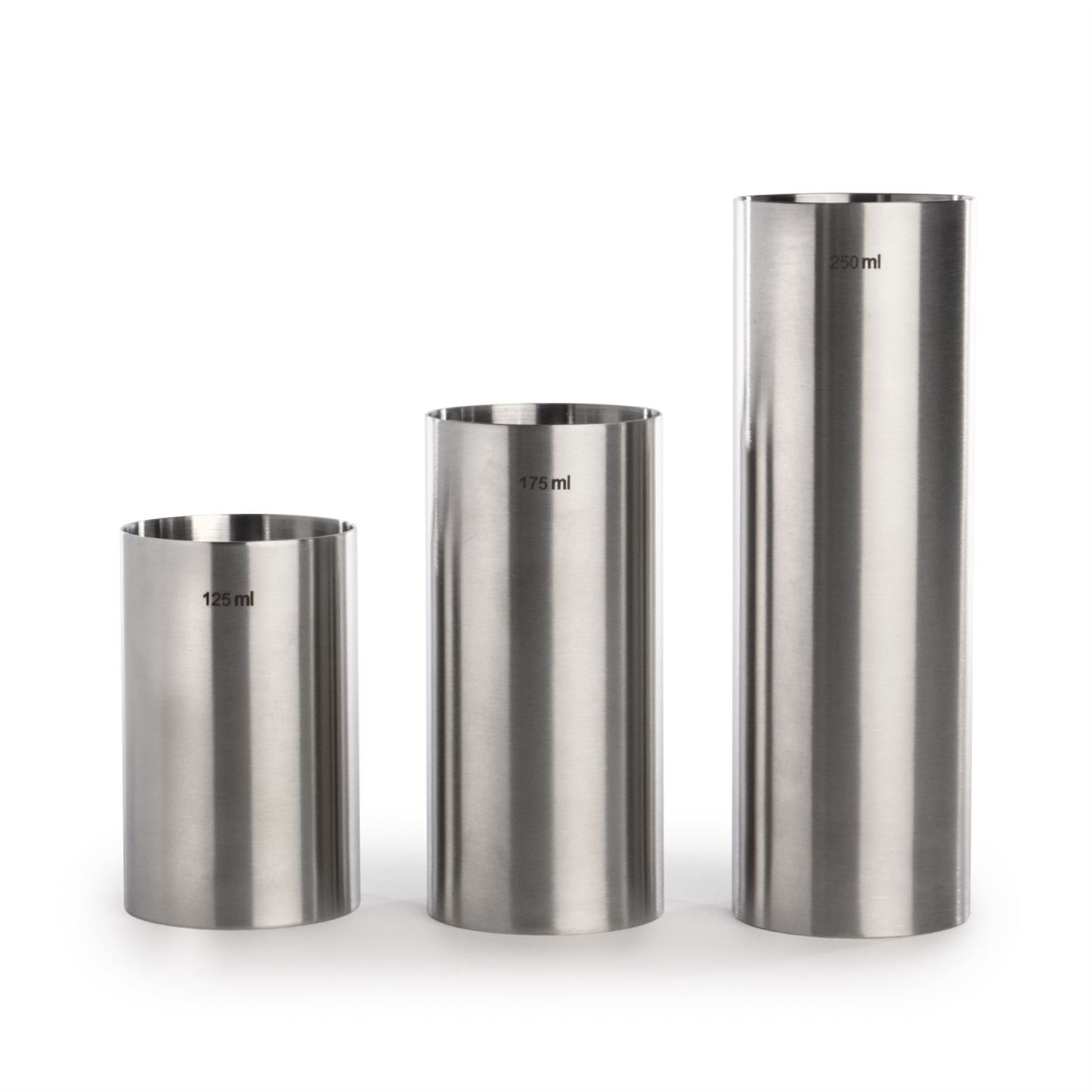 Stainless Steel Wine Measures - Set of 3 | M&W