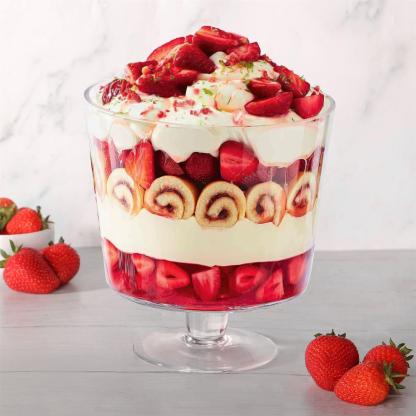 Footed Glass Trifle Bowl 2L | M&W