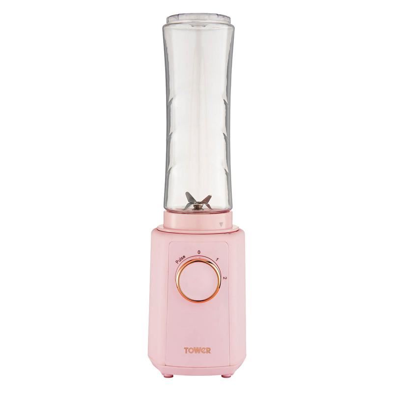 Tower Cavaletto 300W Personal Blender Pink & Rose Gold UK Plug