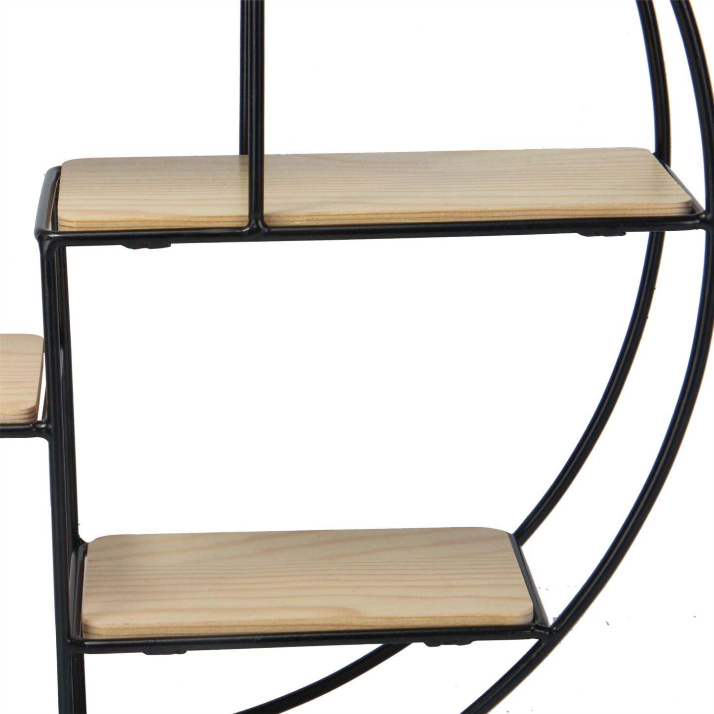 Floating Circle Shelf 4 Tier | M&W