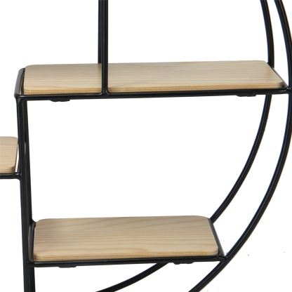 Floating Circle Shelf 4 Tier | M&W
