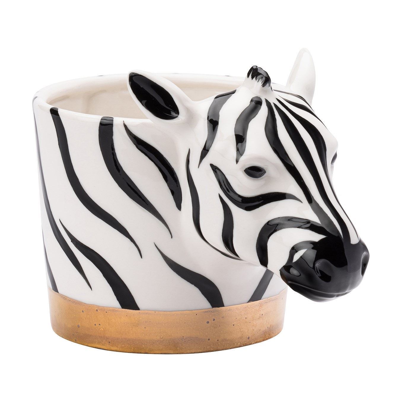 Looking Wild Zebra Planter