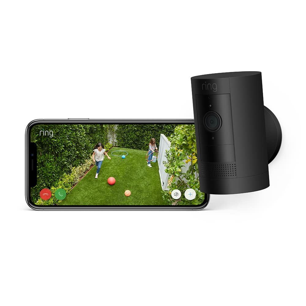 Ring Indoor and Outdoor Camera Battery | Stick Up Camera - Black (2nd Gen)