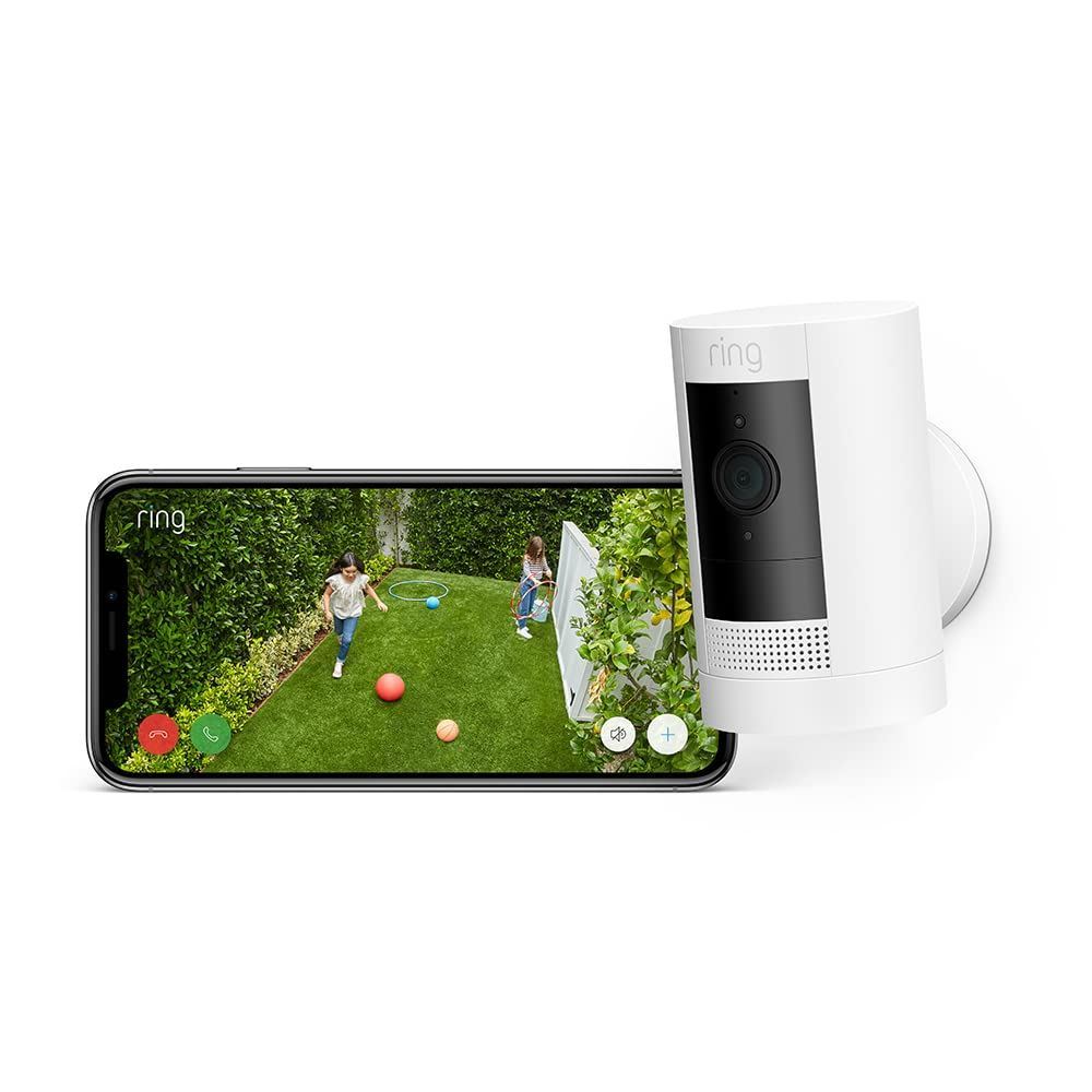 Ring Indoor and Outdoor Camera Battery | Stick Up Camera - White (2nd Gen)
