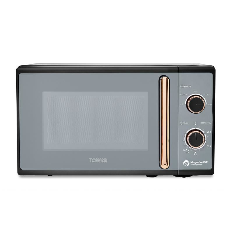 Tower Black Cavaletto 20L Manual Microwave